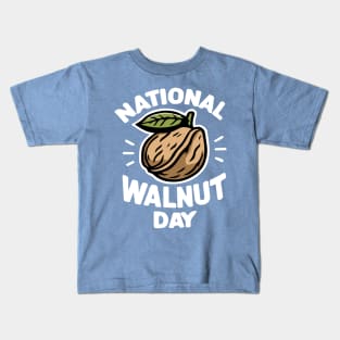 Walnut Day Kids T-Shirt